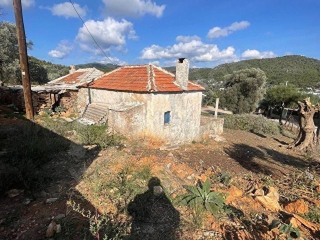 Bodrum Kızılağaç içinde kargir ev ve avlusu mevcut 786 m2 arsa - Görsel 11