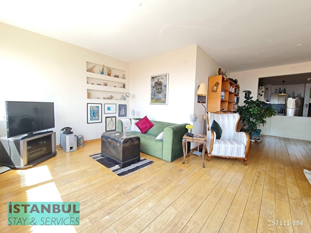 Nice, Quiet,Comfortable, Fully Furnished Flat with Sea View - Görsel 18