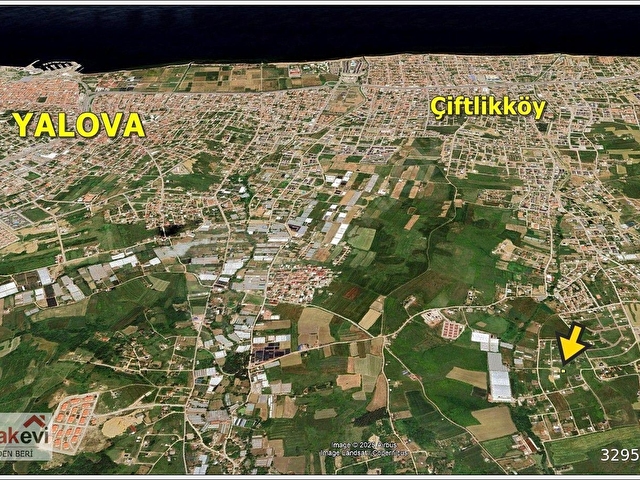 YALOVA ÇİFTLİKKÖY 500 EVLERDE 0.60 EMSAL VİLLA İMARLI KÖŞE ARSA - Görsel 24