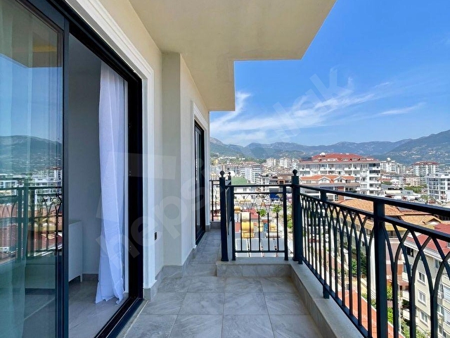 ALANYA CUMHURİYET MAHALLESİNDE SATILIK 2+1 DAİRE  DENİZE 200 METRE DENİZ MANZARALI FULL EŞYALI - Görsel 17