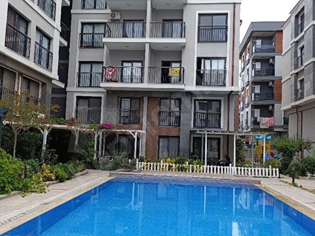 Menemen Seyrek Yücesoy Mah. Projesinde Havuz Manzaralı 60 m2 1+1 Arakat Kiralık Daire - Görsel 2