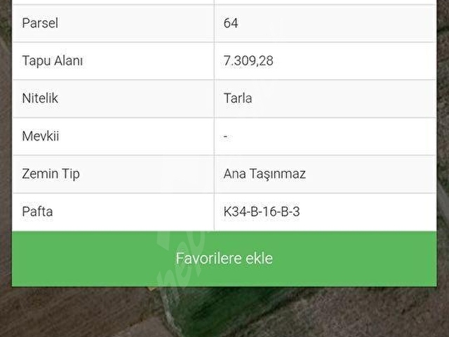 KOCASİNAN MAHZEMİN MAH. TEK TAPU 7309 M2 SATILIK TARLA - Görsel 2