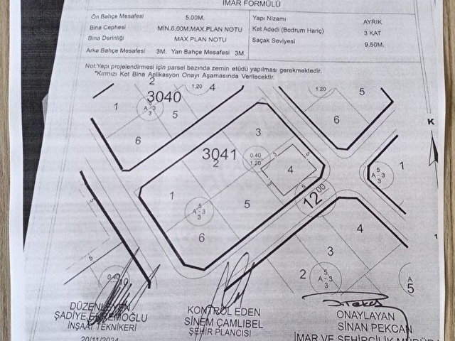 BOLU MERKEZ SANDALLAR DA 3 KAT İMARLI KÖŞE PARSEL SATILIK - Görsel 7