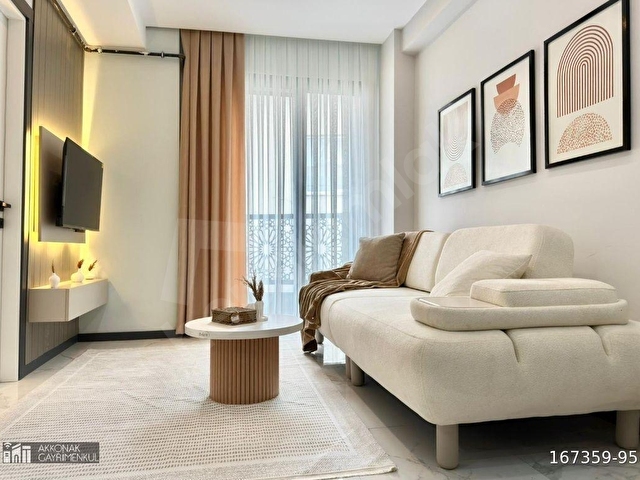 SALTAK CADDESİ MEVKİİ SIFIR 1+1 BALKONLU LÜKS SUIT DAİRE - Görsel 15