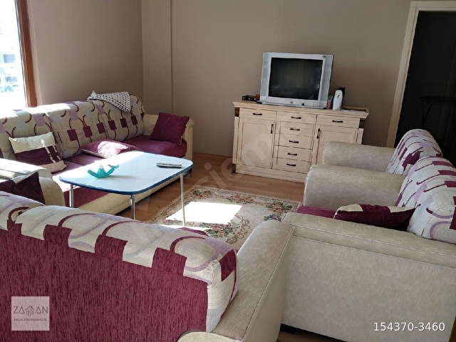 L. MERKEZ YENİ BİNADA FULL EŞYALI 2+1 90 M2 + 50 M2 TERASLI ABONELİKLERİ AÇIK TEMİZ FERAH DAİRE - Görsel 8