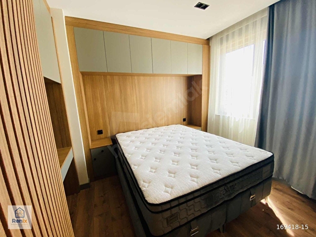 renix.app HAVUZLU LÜKS SİTEDE EŞYALI 1+1 KİRALIK DAİRE - Görsel 9