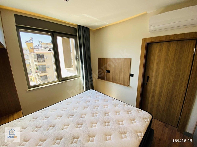 renix.app HAVUZLU LÜKS SİTEDE EŞYALI 1+1 KİRALIK DAİRE - Görsel 5