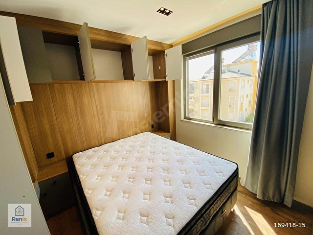 renix.app HAVUZLU LÜKS SİTEDE EŞYALI 1+1 KİRALIK DAİRE - Görsel 6