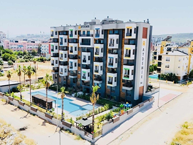 renix.app HAVUZLU LÜKS SİTEDE EŞYALI 1+1 KİRALIK DAİRE