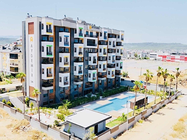 renix.app HAVUZLU LÜKS SİTEDE EŞYALI 1+1 KİRALIK DAİRE - Görsel 23