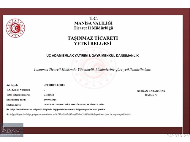 3 ADAM EMLAKTAN KAYALIOĞLU MH 410 M2 SATILIK ARSA - Görsel 13