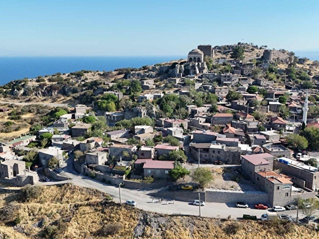 ASSOS,BEHRAMKALE SATILIK FULL EŞYALI DUBLEKS TAŞ EV ÇANAKKALE - Görsel 16