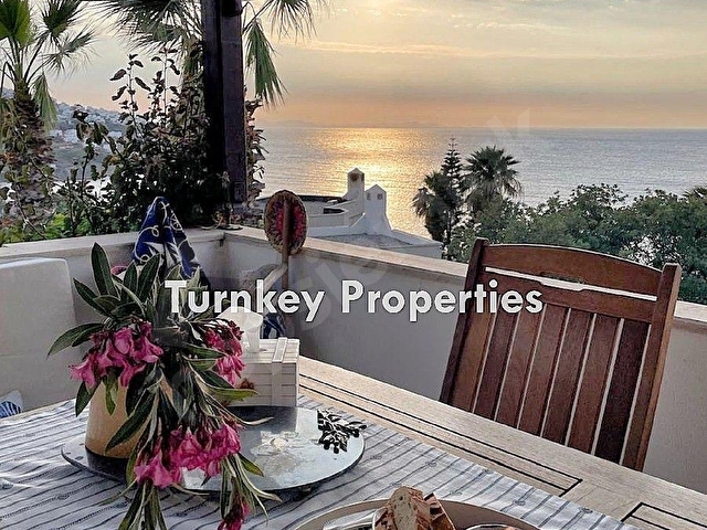 Yalıkavak Merkeze Yakın Deniz Manzaralı Kiralık Ev - Görsel 2