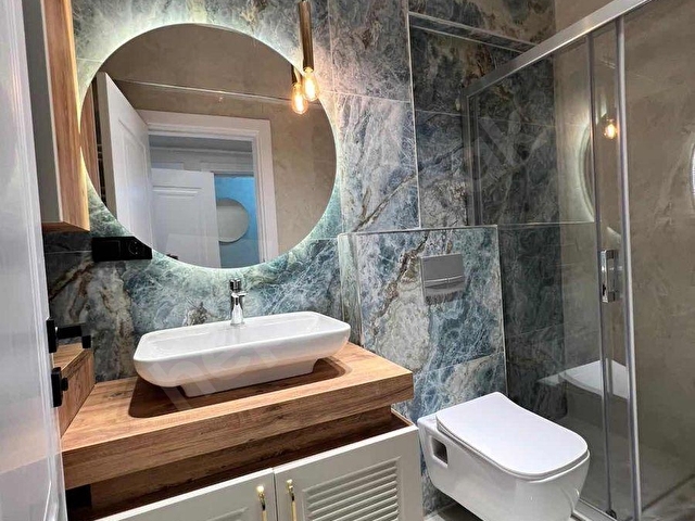 BALÇOVADA METRO YAKINI ASANSÖRLÜ TADİLATLI 3+1 SATILIK DAİRE - Görsel 16