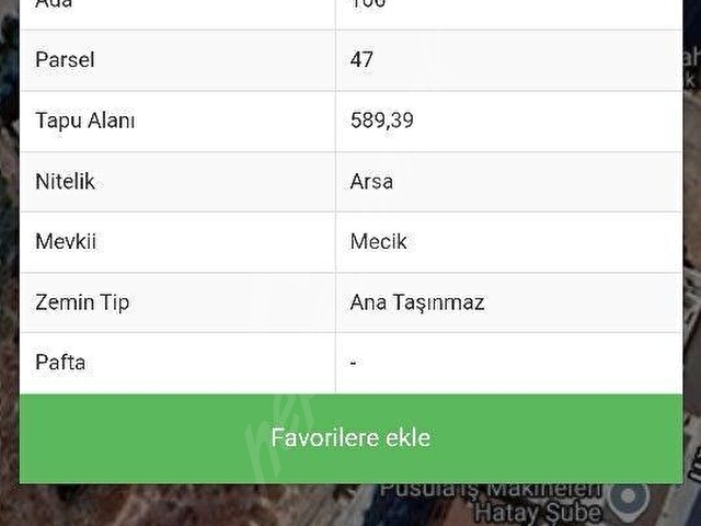 BAHÇECİOĞLU EMLAKTAN HATAY DEFNE AŞAĞIOKÇULARDA SATILIK MÜSTAKİL PARSEL - Görsel 2