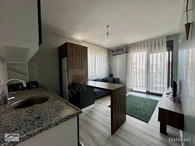 BAHÇEYAKADA MÖBLELİ 1+1 MODERN DAİRE - Görsel 2