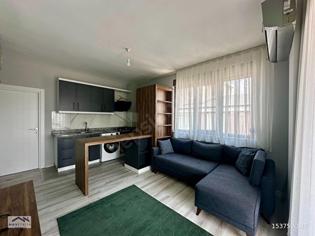 BAHÇEYAKADA MÖBLELİ 1+1 MODERN DAİRE - Görsel 3