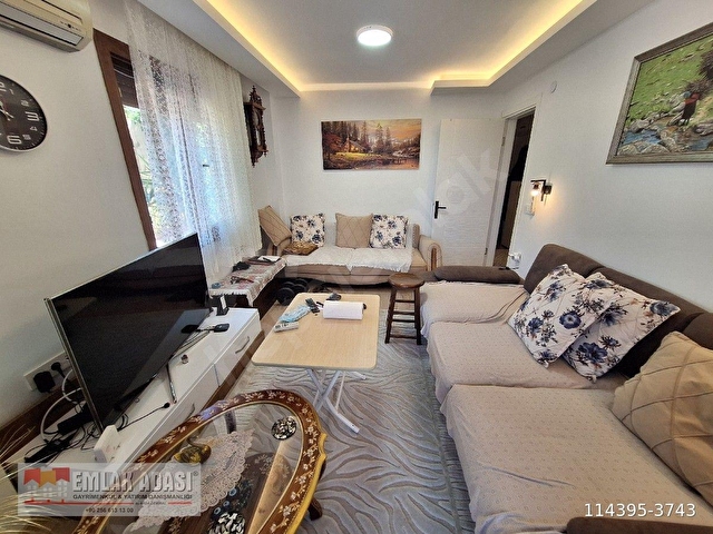 KUŞADASI MARİNA SAHİLE YÜRÜYÜŞ MESAFEDE BAHÇELİ 2+1 DAİRE