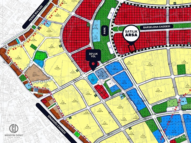 HÜSEYİN OĞUZDAN KIRCAMİDE 30LUK YOLA CEPHE TİCARİ 125m² ARSA
