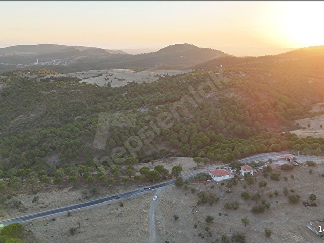 BALIKESİR AYVALIK HACIVELİLER KÖYÜ’NDE KONUT İMARLI ASFALTA CEPHELİ SATILIK ARSA - Görsel 15