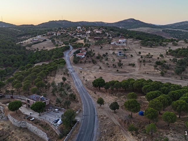 BALIKESİR AYVALIK HACIVELİLER KÖYÜ’NDE KONUT İMARLI ASFALTA CEPHELİ SATILIK ARSA - Görsel 10