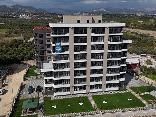 MEZİTLİ KİRALIK ANAYOLA YAKIN GENİŞ PEYZAJLI SIFIR 1+1 DAİRE - Görsel 16