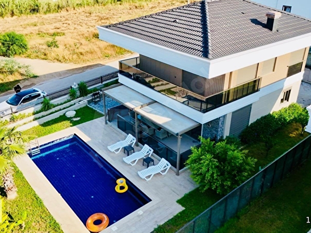 Belek de ultra lüks 4+1 müstakil villa - Görsel 2