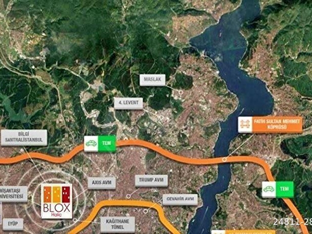 Kağıthane Blox Haliç 3 Projesinde Satılık Daire 1+1 - Görsel 5
