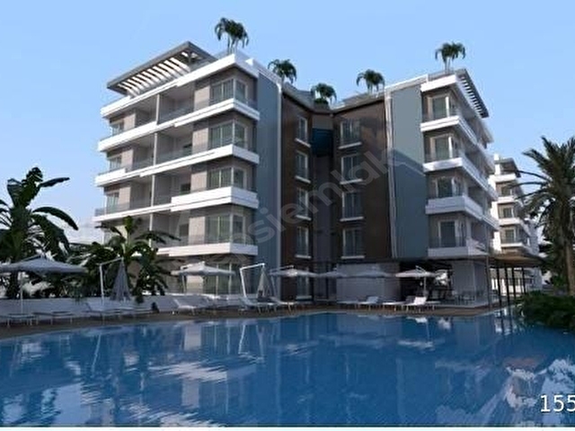 KIBRIS,YENİ İSKELE THE BLUE REZİDANS 1+1 SATILIK DAİRELER - Görsel 9