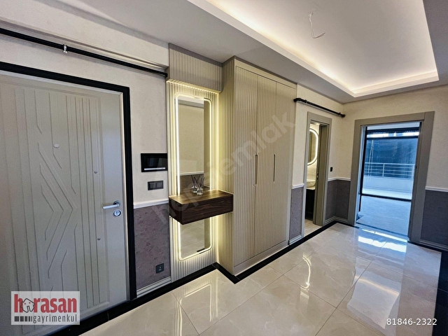 MERAM HAVZANDA SATILIK ARAKAT 4+1 SIFIR LÜKS DAİRE
