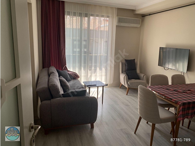 GÜRE IŞIK EMLAKTA EDREMİT KADIKÖYDE YENİ EŞYALI 24 SAAT GÜVENLİKLİ 1+1 DAİRE - Görsel 13