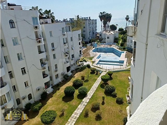 DENİZ MANZARALI HAVUZLU SİTE İÇİ KİRALIK 2+1 DAİRE