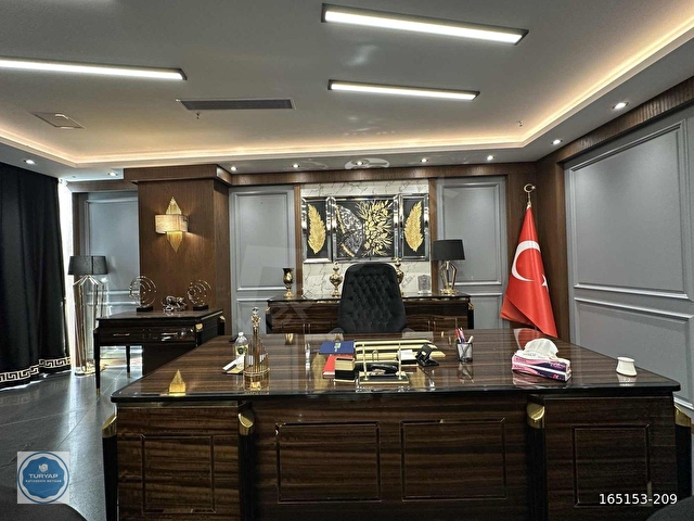Kuzey Yakası B5 Blokta Full Eşyalı 245m²Lüks Kiralık Ofis - Görsel 12