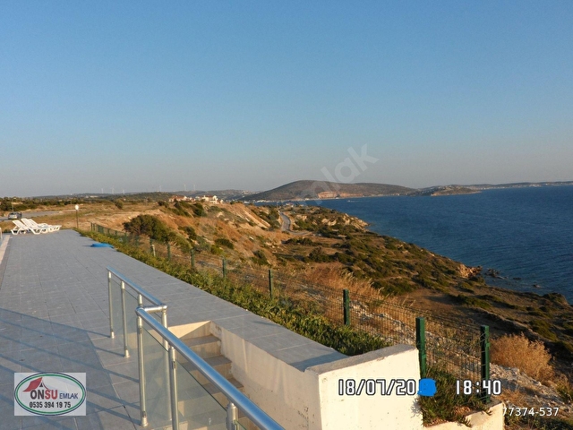 çeşme su sitesinde,eşyalı kiralık mustakil villa - Görsel 11