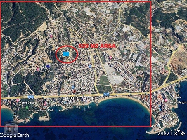 Alanya Avsallarda katkarşılığı veya Satılık 529 m2 imarlı 10 dairelik konut Arsası - Görsel 14