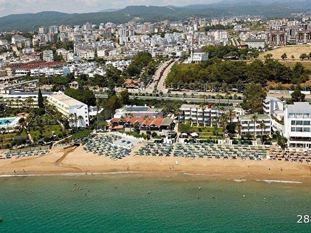 Alanya Avsallarda katkarşılığı veya Satılık 529 m2 imarlı 10 dairelik konut Arsası