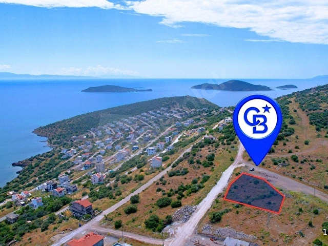 ÇANDARLI EYKODA MASRAFSIZ & ÖNÜ KAPANMAZ 225M2 (1/2) ARSA - Görsel 5