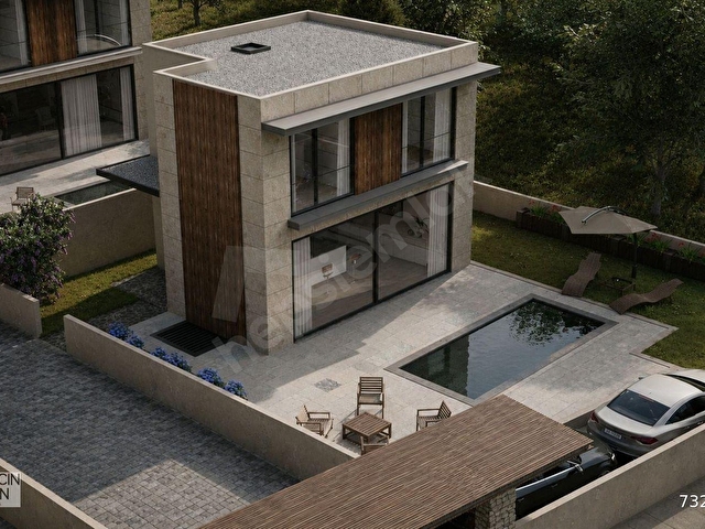 Havuzlu 4+1 Tripleks Villa | Tepeörende Bahçeli Yaşam - Görsel 4