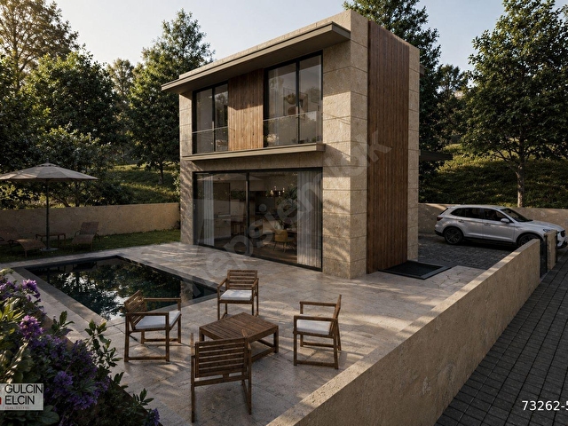Havuzlu 4+1 Tripleks Villa | Tepeörende Bahçeli Yaşam - Görsel 2
