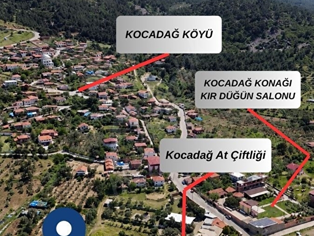 Balıkesir/Havran/Kocadağ da Satılık İmar izinli Bahçe