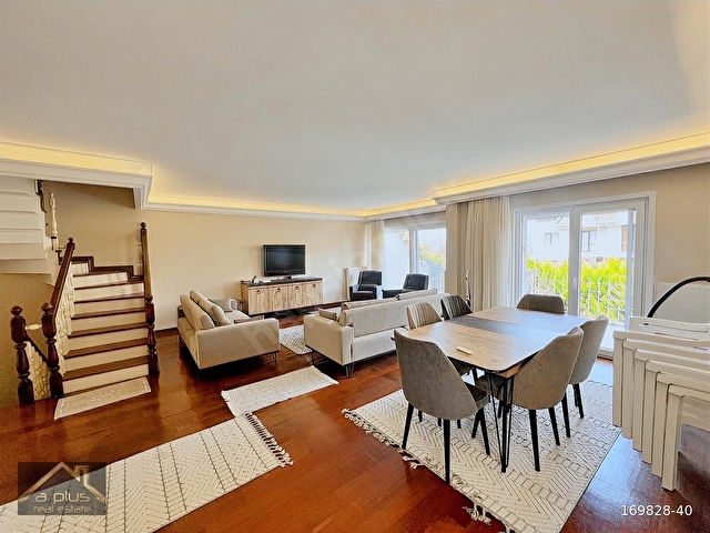 BAHÇEŞEHİR İÇTENKENT SİTESİNDE 5+2 SATILIK HAVUZLU FOURLEX VİLLA - Görsel 6