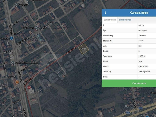 KW METSADAN GÜMÜŞOVA SELAMLAR KÖYÜNDE KAT KARŞILIĞI PARSELLER - Görsel 11