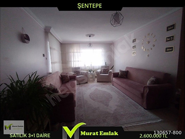 MURAT İNŞAAT EMLAKTAN ŞENTEPE SAĞDA SATILIK 3+1 DAİRE - Görsel 5