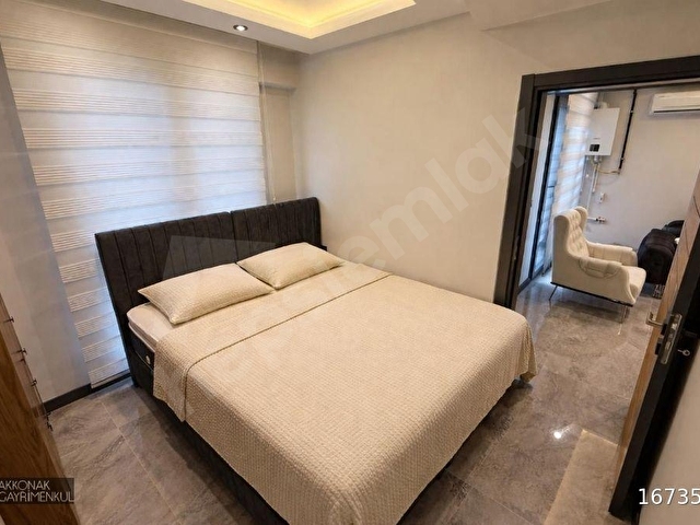 KINIKLI, YUNUSEMREDE 1+1 ARAKAT BALKONLU LÜKS SUIT DAİRE - Görsel 6