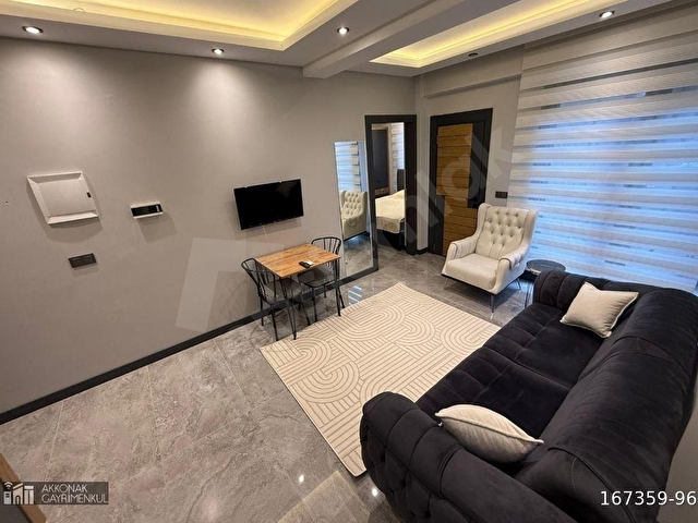 KINIKLI, YUNUSEMREDE 1+1 ARAKAT BALKONLU LÜKS SUIT DAİRE - Görsel 2