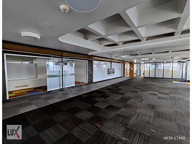 Maslak Prestijli Plazada 1350m2 Dekorasyonlu Kiralık Ofis / LUX - Görsel 2