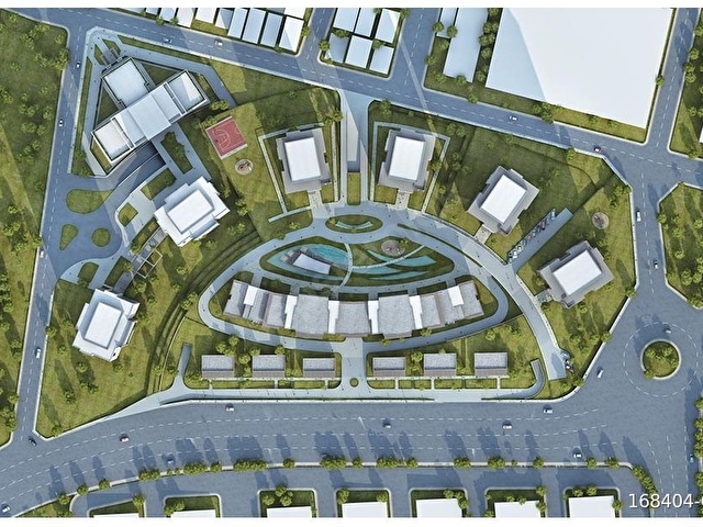 AZİM EMLAK TEKNİK YAPI METROPARK SİTESİNDE BOŞTESLİM SATILIK 1+1 - Görsel 20