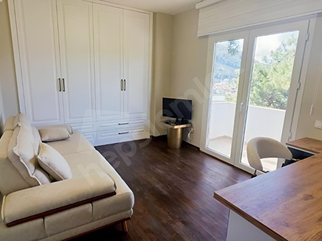 GÖCEK DE FULL EŞYALI MÜSTAKİL HAVUZLU DENIZ MANZARALI 4+1 VILLA - Görsel 23