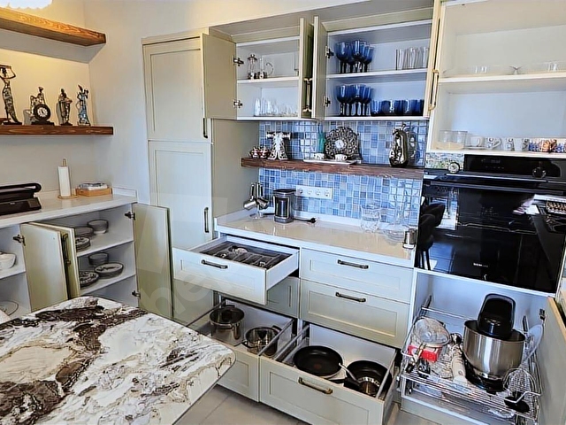 GÖCEK DE FULL EŞYALI MÜSTAKİL HAVUZLU DENIZ MANZARALI 4+1 VILLA - Görsel 28
