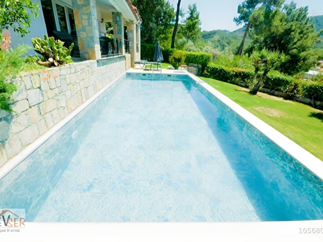 GÖCEK DE FULL EŞYALI MÜSTAKİL HAVUZLU DENIZ MANZARALI 4+1 VILLA - Görsel 10